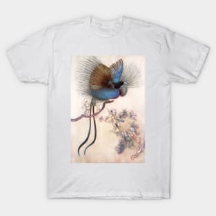 The Bird of Paradise by Warwick Goble T-Shirt